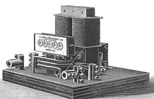 1889, electromechanical, meter, analog